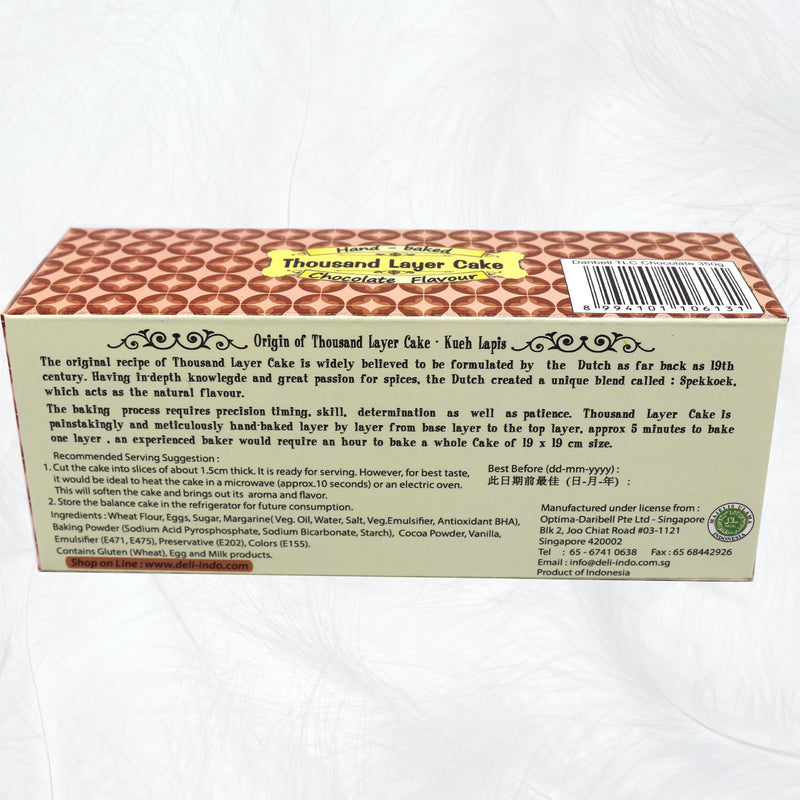 350g Daribell TLC Vacpack Chocolate
