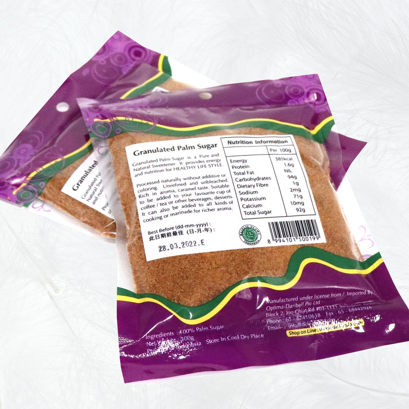 200g Daribell Granulated Palm Sugar