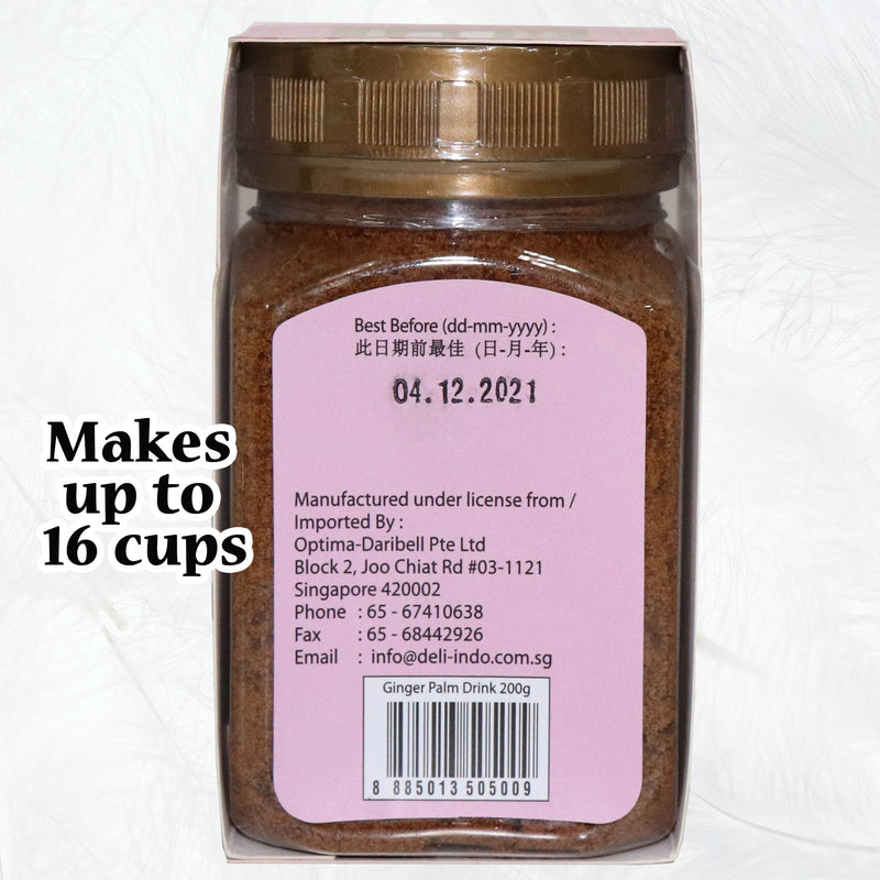 200g Daribell Ginger Palm Drink Bottle