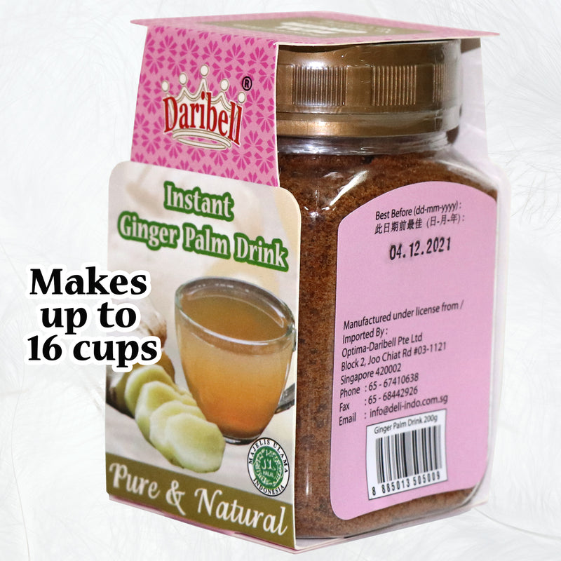 200g Daribell Ginger Palm Drink Bottle