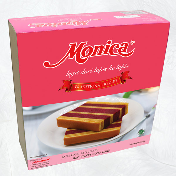 1.2KG Monica Vacpack Kueh Lapis Red Velvet
