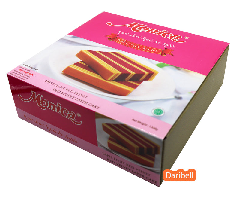 1.2KG Monica Vacpack Kueh Lapis Red Velvet