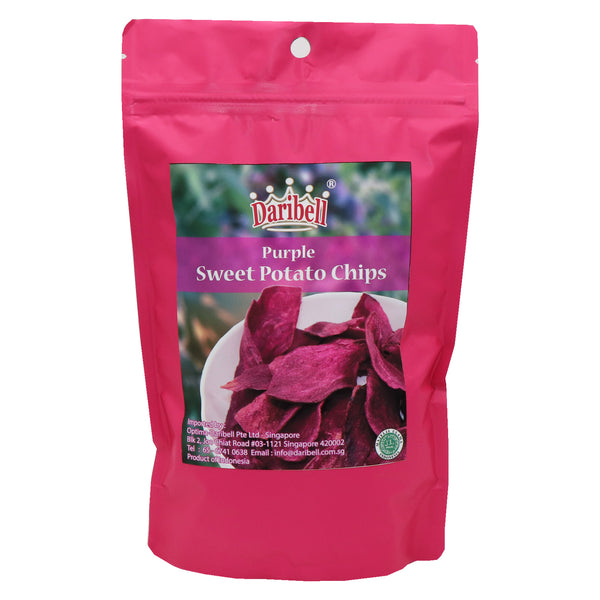 50g X 3 Pack Bundle, Daribell Purple Sweet Potato Chip 50g