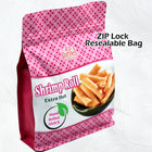 400g x 3packs Bundles Daribell Spicy Shrimp Roll Ziplock Bag - Extra Hot